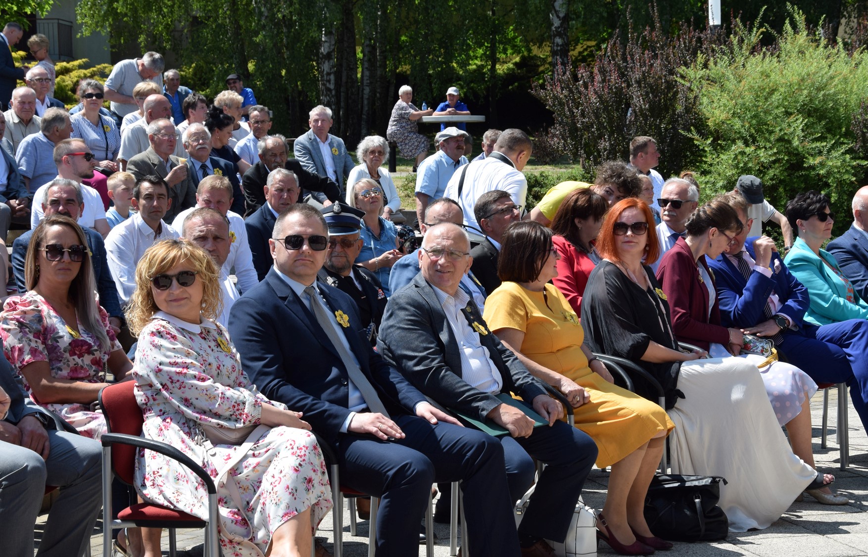 Na zdjęciu: uczestnicy XIV Powiatowego Miodobrania, kt&oacute;re odbyło się w&nbsp;niedzielę, 11 czerwca 2023 roku, w&nbsp;Żelechlinku