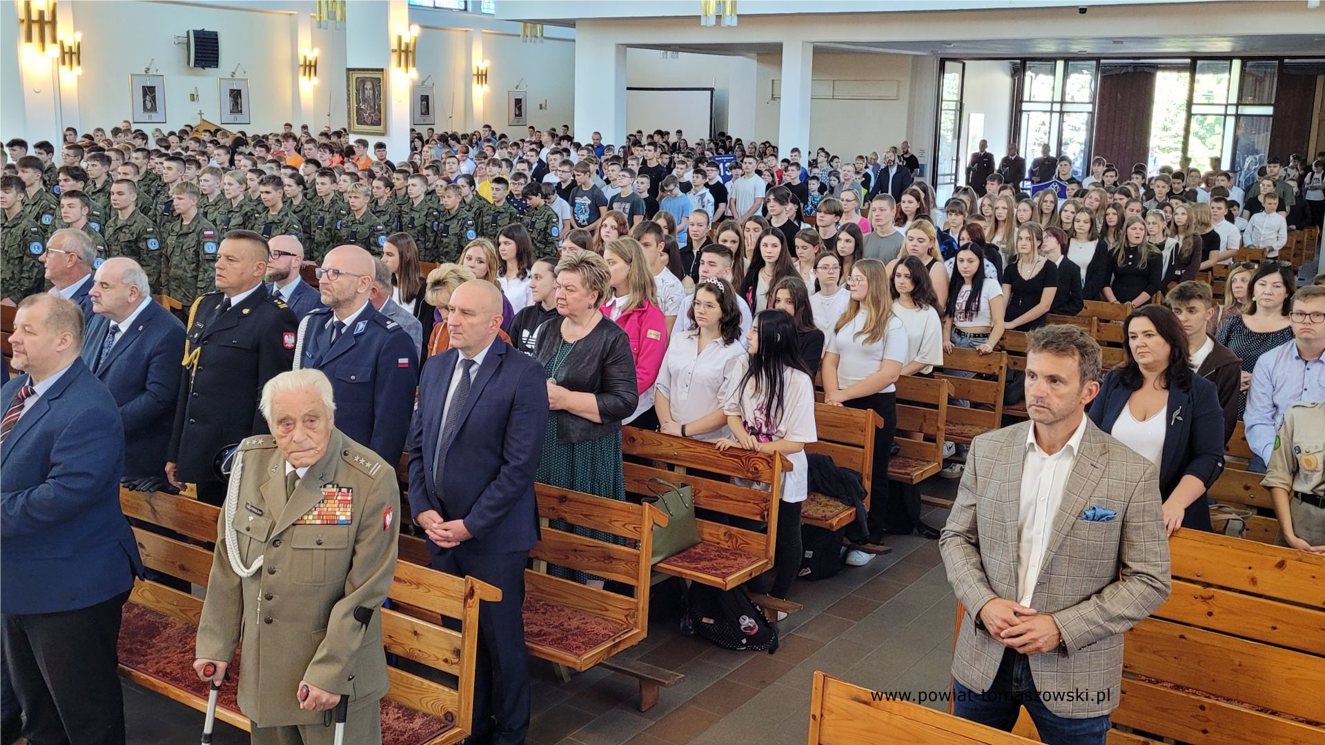 Uroczystość patriotyczno religijna dla uczczenia 84 rocznicy powstania