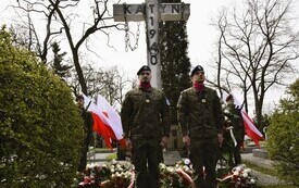 Uroczyste obchody Dnia Pamięci Ofiar Zbrodni Katyńskiej w Tomaszowie Mazowiecki