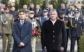 Uroczyste obchody Dnia Pamięci Ofiar Zbrodni Katyńskiej w Tomaszowie Mazowiecki
