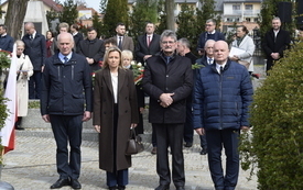 Uroczyste obchody Dnia Pamięci Ofiar Zbrodni Katyńskiej w Tomaszowie Mazowiecki