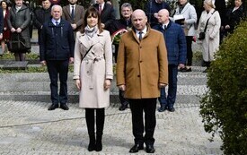 Uroczyste obchody Dnia Pamięci Ofiar Zbrodni Katyńskiej w Tomaszowie Mazowiecki