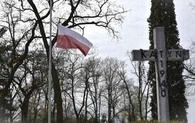 Uroczyste obchody Dnia Pamięci Ofiar Zbrodni Katyńskiej w Tomaszowie Mazowiecki