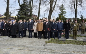 Uroczyste obchody Dnia Pamięci Ofiar Zbrodni Katyńskiej w Tomaszowie Mazowiecki