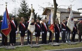 Uroczyste obchody Dnia Pamięci Ofiar Zbrodni Katyńskiej w Tomaszowie Mazowiecki