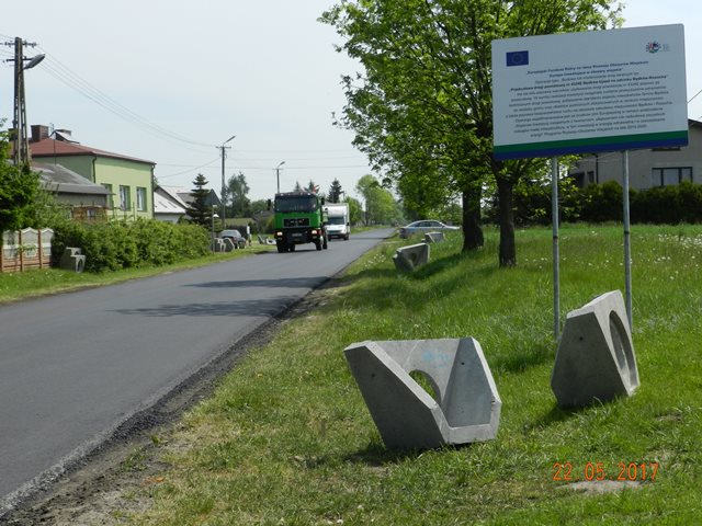 Przebudowa drogi powiatowej nr 4324E Będków-Ujazd na odcinku Będków-Rosocha