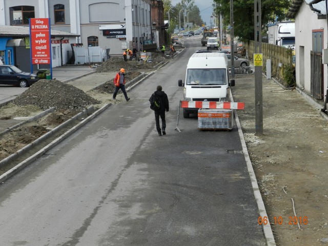 Rozbudowa ulicy Barlickiego w Tomaszowie Mazowieckim