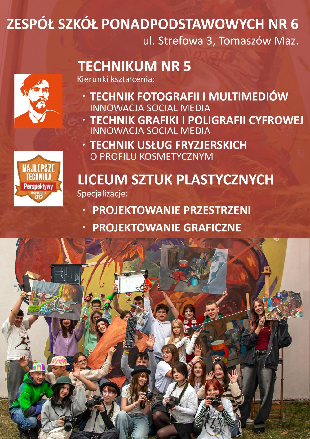 Na zdjęciu: Oferta edukacyjna w roku szkolnym 2024/2025 w ZSP nr 6