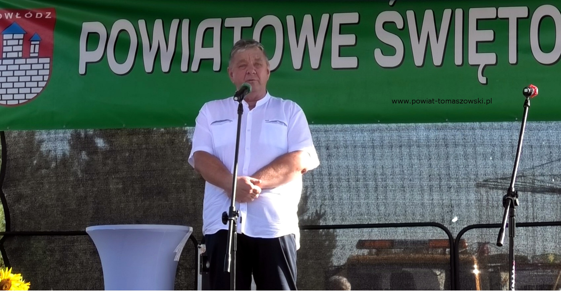 Na zdjęciu: uczestnicy XVIII Powiatowego Święta Ziemniaka, które odbyło się w sobotę, 20 września 2025 roku, w Brzustowie.