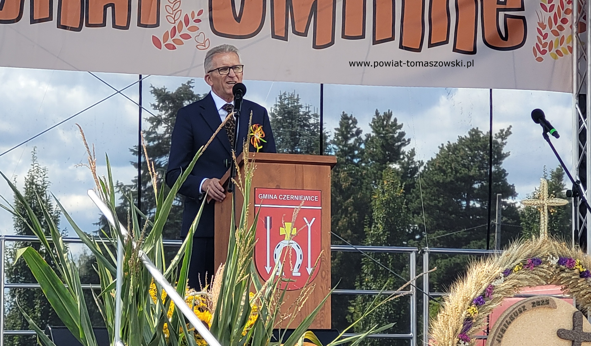 Na zdjęciu: uczestnicy Dożynek Gminno-Parafialnych w Rokicinach, które odbyły się w niedzielę, 24 sierpnia 2025 roku, w Rokicinach. 