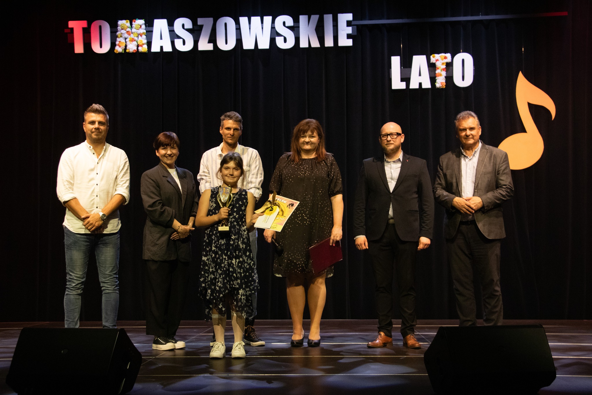 Na zdjęciu: uczestnicy konkursu „Tomaszowskie Lato”, który odbył się we wtorek, 4 czerwca 2024 roku, w Powiatowym Centrum Animacji Społecznej  w Tomaszowie Mazowieckim,