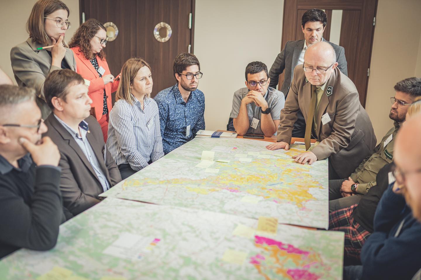 Na zdjęciu: uczestnicy II Spotkania Interesariuszy projektu zintegrowanego LIFE Pilica dla Województwa Łódzkiego, które odbyło się 17 maja 2023 roku, 