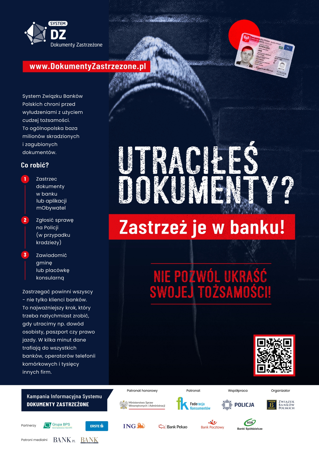 Utraciłeś dokumenty? Zastrzeż je w&nbsp;banku!