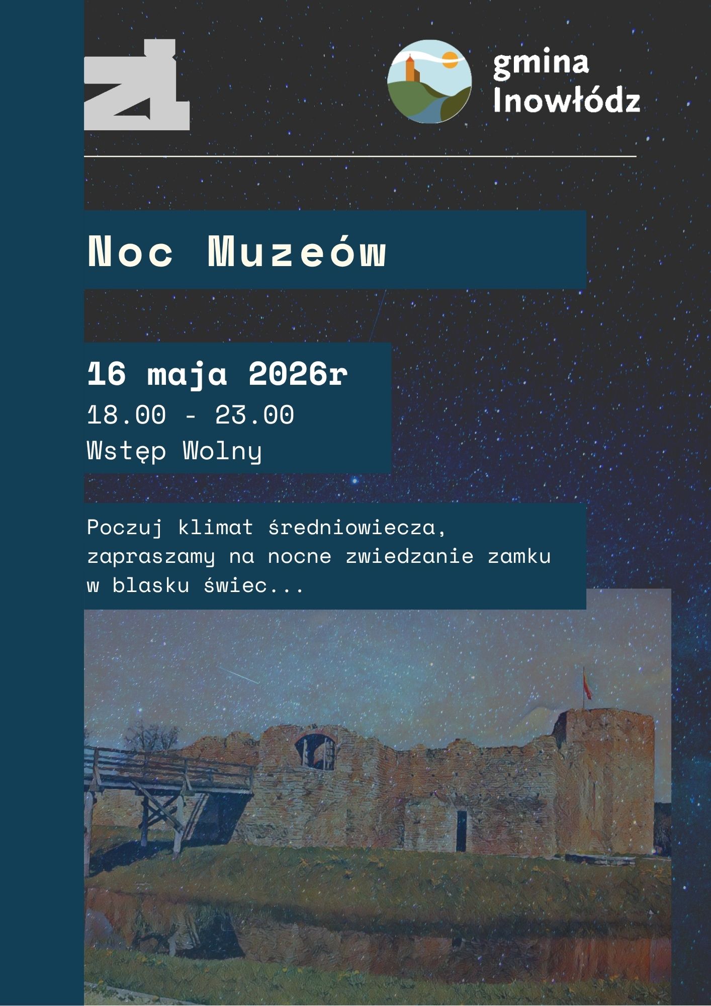 Noc Muze&oacute;w w&nbsp;Inowłodzu!