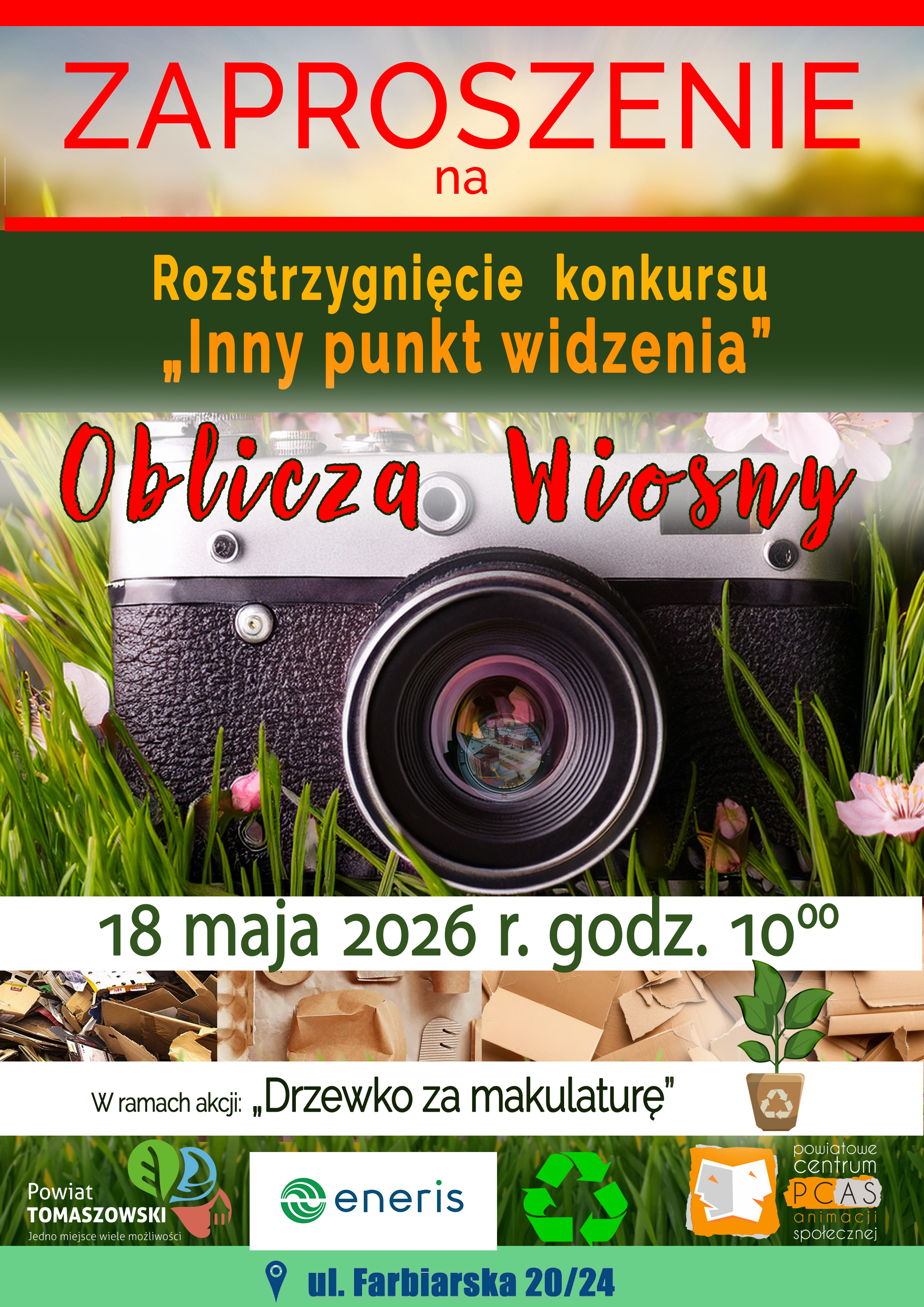 Akcja pn. &bdquo;Drzewko za makulaturę&rdquo; po raz kolejny odbędzie się w&nbsp;Powiatowym Centrum Animacji Społecznej