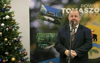 Zdjęcie do Świąteczne życzenia od Zarządu i Rady Powiatu Tomaszowskiego