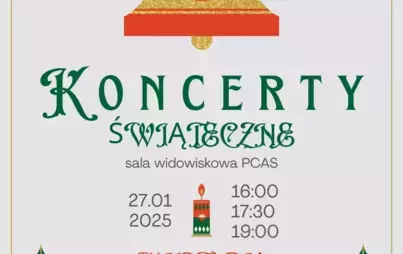 Zdjęcie do Powiatowe Centrum Animacji Społecznej zaprasza na Koncert Świąteczny