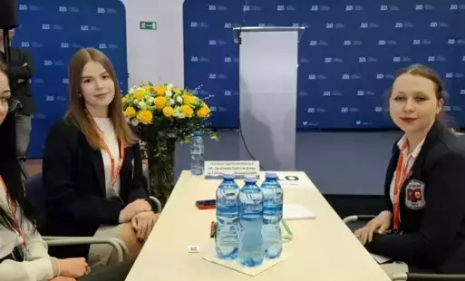 Na zdjęciu: uczestnicy finału Olimpiady ZUS 2025