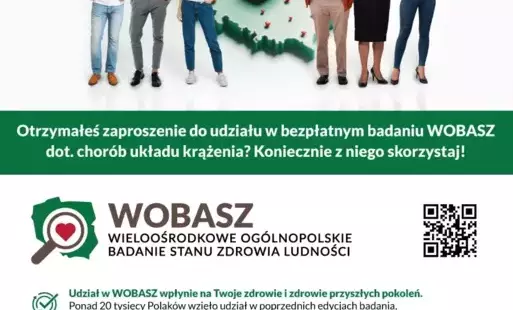 Zdjęcie do Zadbaj o swoje zdrowie &ndash; dołącz do badania WOBASZ