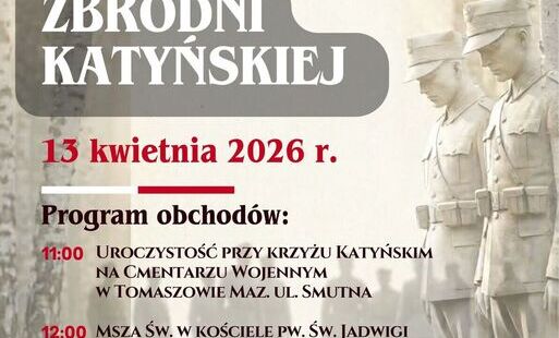 Zdjęcie do Zaproszenie na obchody Dnia Pamięci Ofiar Zbrodni Katyńskiej