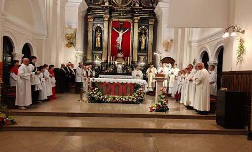 msza w kościele św. Antoniego 
