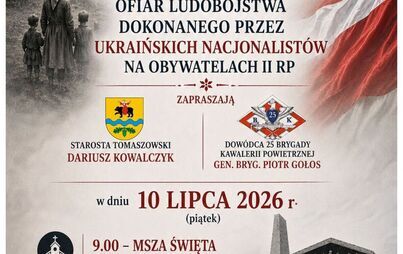 Zdjęcie do Narodowy Dzień Pamięci Ofiar Ludob&oacute;jstwa dokonanego przez Ukraińskich Nacjonalist&oacute;w na obywatelach II RP