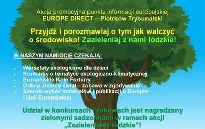 Zdjęcie do Akcja &bdquo;Zielone dni z EUROPE DIRECT&rdquo; w PCAS-ie